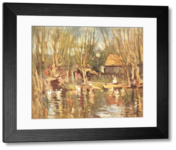 Framed Print : The Farm Pond Framed Print : The Farm Pond