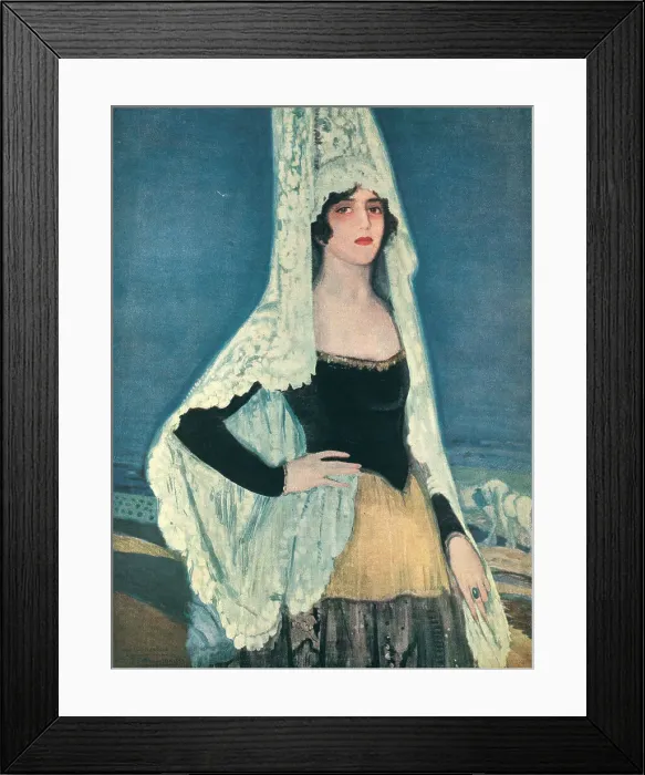 Framed Print : Portrait Of A Woman Framed Print : Portrait Of A Woman