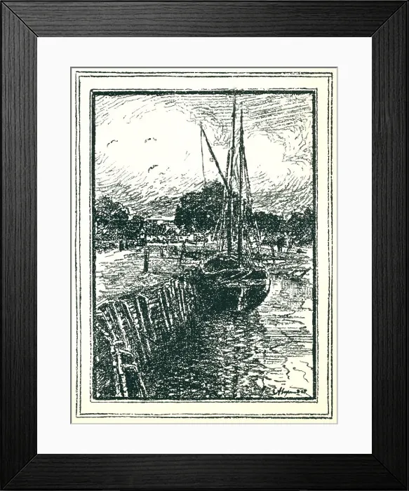Framed Print : Blakeney Quay Framed Print : Blakeney Quay
