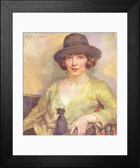 Framed Print : Irma. A portrait oil painting of a young woman named Irma Framed Print : Irma. A portrait oil painting of a young woman named Irma