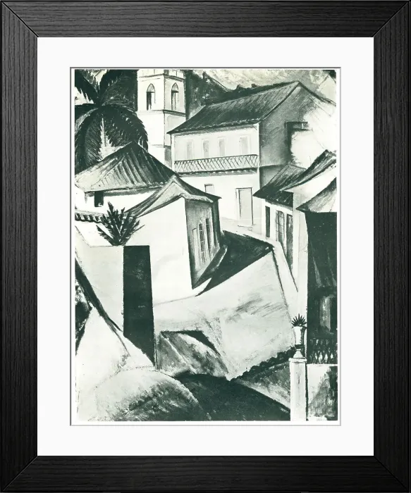 Framed Print : Cuban Scene Framed Print : Cuban Scene