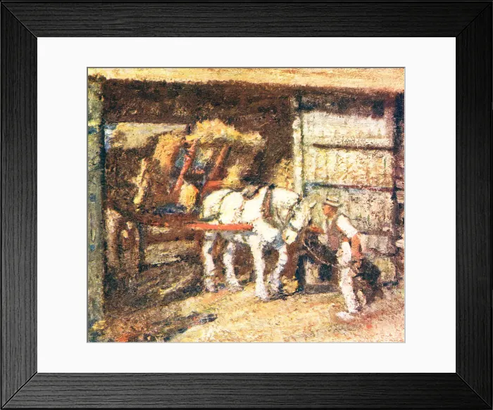 Framed Print : Hampshire Barn Framed Print : Hampshire Barn