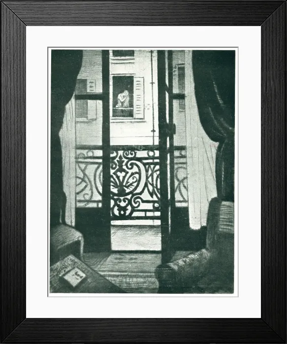 Framed Print : From A Paris Window