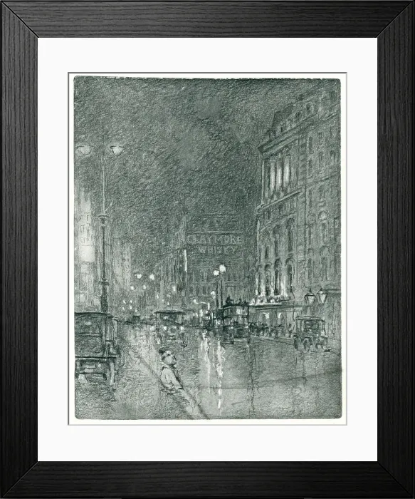 Framed Print : City Scene Framed Print : City Scene
