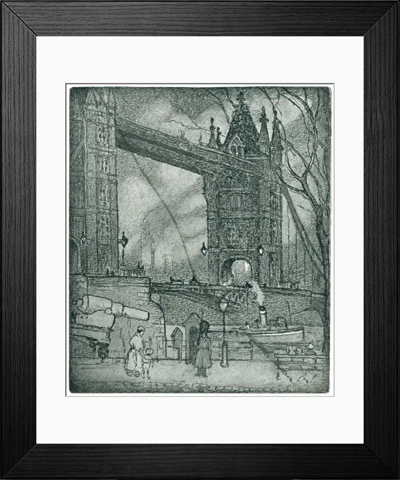 Framed Print : Tower Bridge Framed Print : Tower Bridge