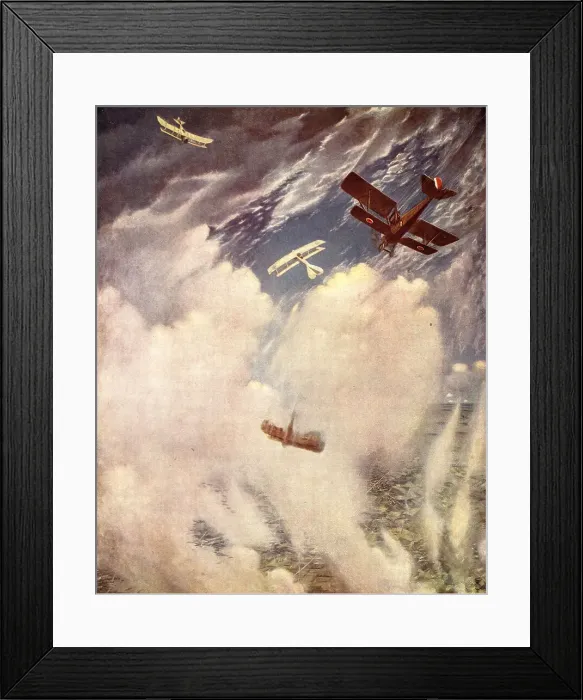 Framed Print : War In The Air Framed Print : War In The Air