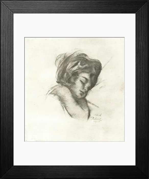 Framed Print : Sleeping Girl Framed Print : Sleeping Girl