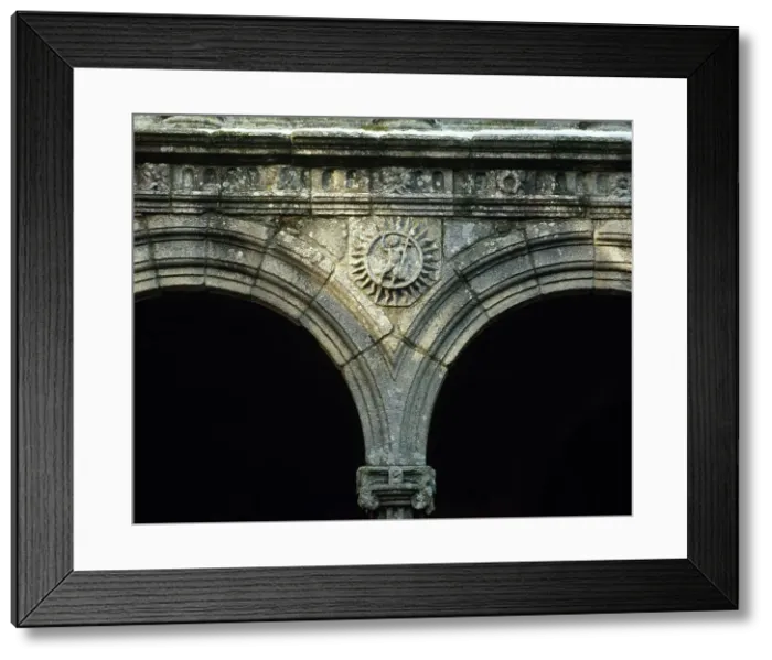 Framed Print : Monastery of Santa Maria. Cloister of the Porteria Framed Print : Monastery of Santa Maria. Cloister of the Porteria