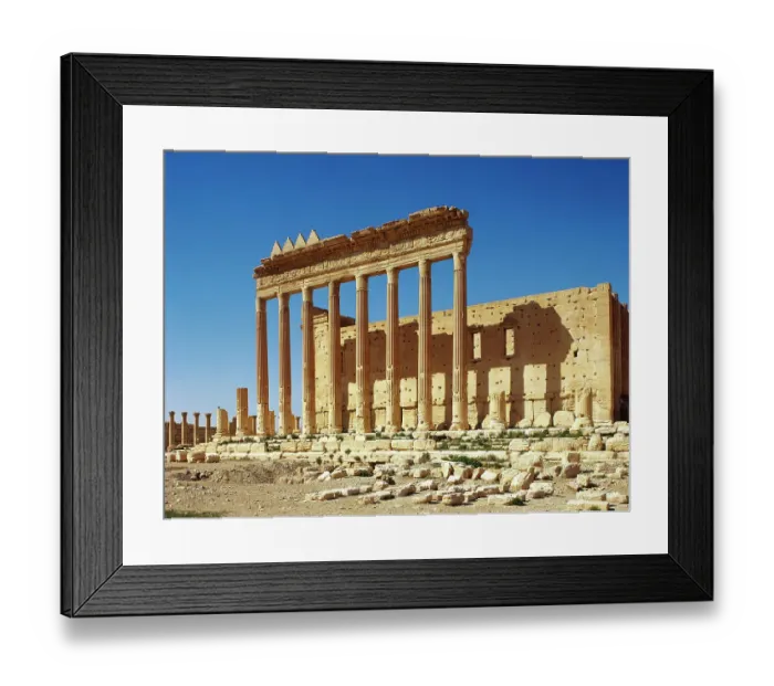 Framed Print : Syria, Palmyra. Temple of Bel (Baal) Framed Print : Syria, Palmyra. Temple of Bel (Baal)