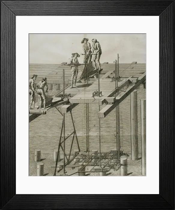 Framed Print : Elementos de Matematica by Spanish architect Benito Bails Framed Print : Elementos de Matematica by Spanish architect Benito Bails