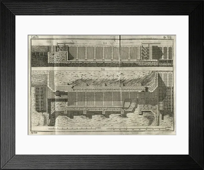 Framed Print : Elementos de Matematica by Spanish architect Benito Bails Framed Print : Elementos de Matematica by Spanish architect Benito Bails