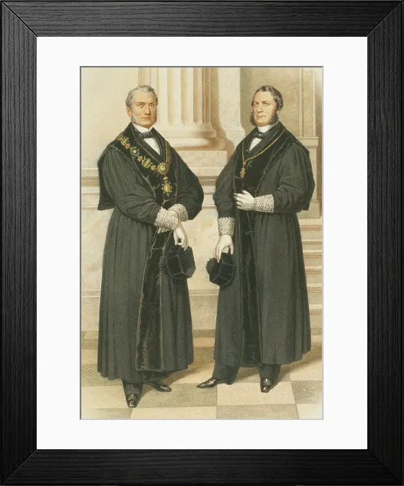Framed Print : President of the Supreme Court of Justice - Judge of Hearing Framed Print : President of the Supreme Court of Justice - Judge of Hearing