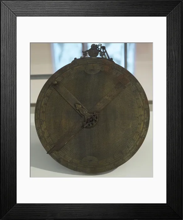 Framed Print : Astronomical astrolabe, 1598 Framed Print : Astronomical astrolabe, 1598