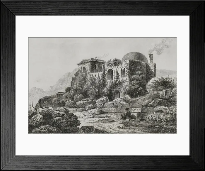 Framed Print : Ottoman Empire. Brousse Castle Framed Print : Ottoman Empire. Brousse Castle