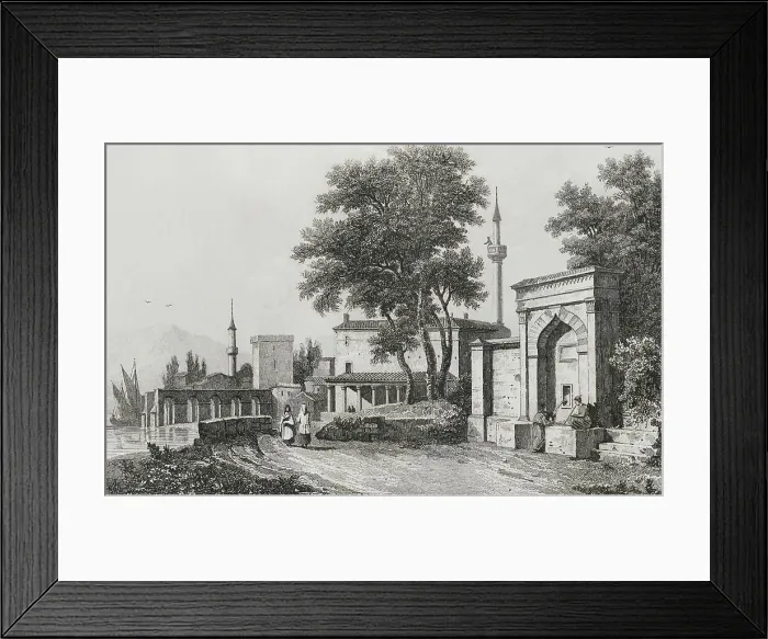Framed Print : Ottoman Empire. Turkey. View of Gallipoli Framed Print : Ottoman Empire. Turkey. View of Gallipoli