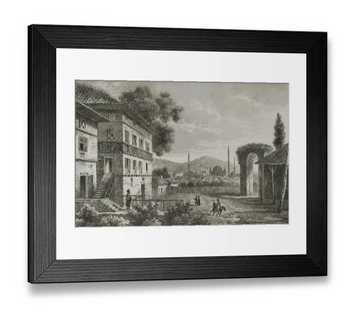 Framed Print : Constantinople - The Forty Churches - Keurk Klica Framed Print : Constantinople - The Forty Churches - Keurk Klica