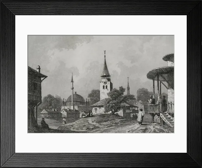 Framed Print : Ottoman domination. Europe. Razgrad Framed Print : Ottoman domination. Europe. Razgrad