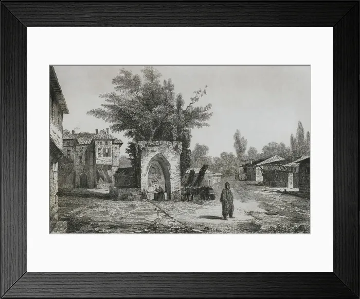 Framed Print : Turkey. Caravanserai of Kuchuk Chemetche Framed Print : Turkey. Caravanserai of Kuchuk Chemetche