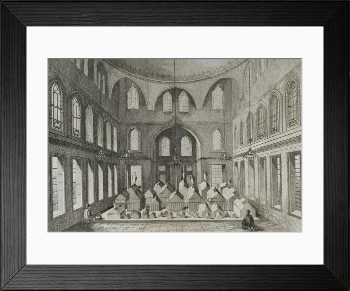 Framed Print : Constantinople. Tomb of Turhan Hatice Valide Sultan Framed Print : Constantinople. Tomb of Turhan Hatice Valide Sultan