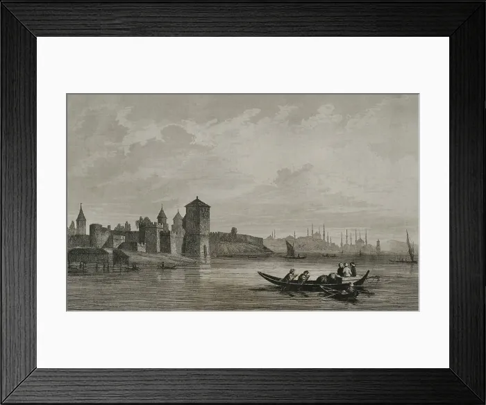 Framed Print : Constantinople. Yedikule Fortress Framed Print : Constantinople. Yedikule Fortress