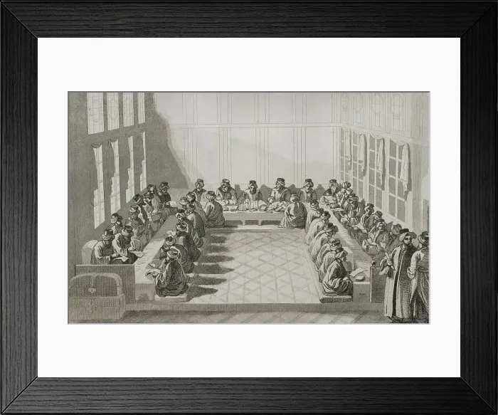 Framed Print : Turkey, Constantinople (Istanbul). Public office Framed Print : Turkey, Constantinople (Istanbul). Public office