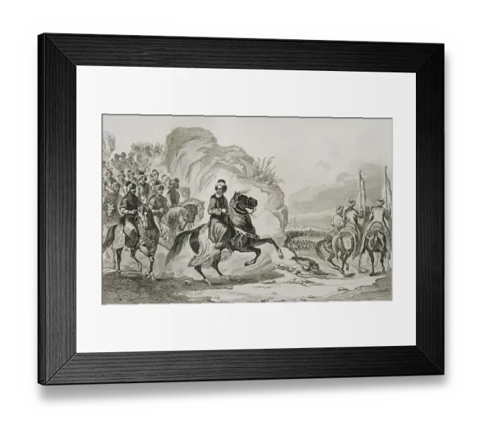 Framed Print : Turkey. Escort of a provincial governor Pasha Framed Print : Turkey. Escort of a provincial governor Pasha