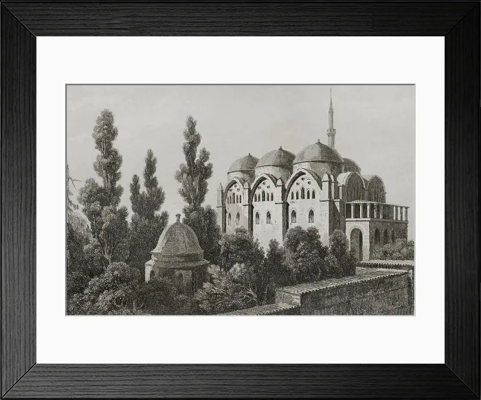 Framed Print : Turkey. Constantinople. Piyale Pasha (Tersana) Mosque Framed Print : Turkey. Constantinople. Piyale Pasha (Tersana) Mosque