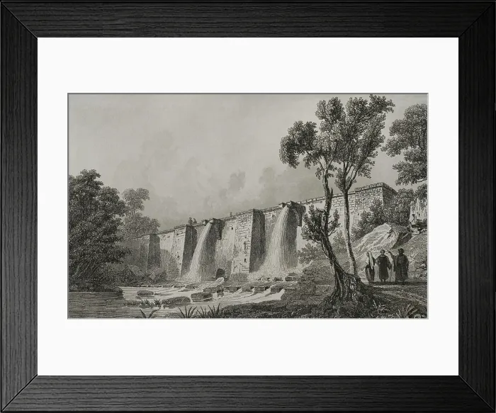 Framed Print : Turkey - Istanbul - Artificial basin in the Belgrad Forest Framed Print : Turkey - Istanbul - Artificial basin in the Belgrad Forest