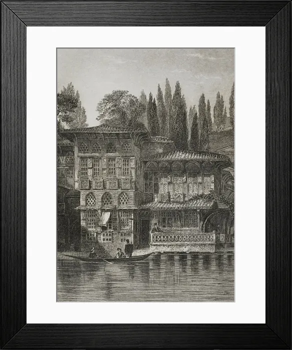 Framed Print : Turkey. Constantinople. Istanbul. Greek Priest's house Framed Print : Turkey. Constantinople. Istanbul. Greek Priest's house