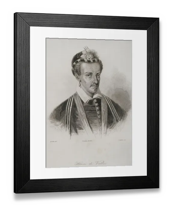Framed Print : Henry III. King of France. House Valois-Angouleme Framed Print : Henry III. King of France. House Valois-Angouleme