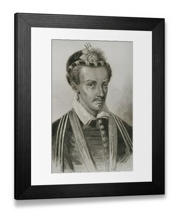 Framed Print : Henry III. King of France. House Valois-Angouleme Framed Print : Henry III. King of France. House Valois-Angouleme