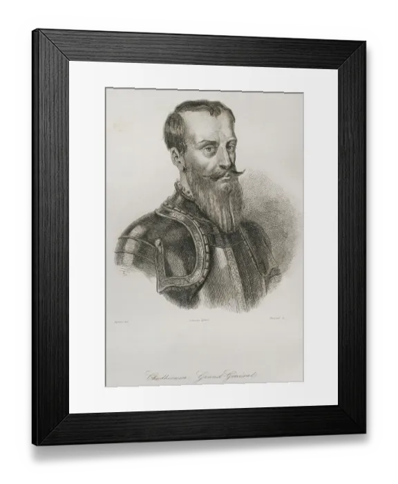 Framed Print : Jan Karol Chodkiewicz (1560-1621). Military commander Framed Print : Jan Karol Chodkiewicz (1560-1621). Military commander