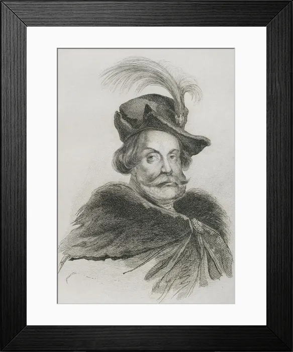 Framed Print : Wladyslaw IV Vasa (1595-1648). King of Poland. Portrait Framed Print : Wladyslaw IV Vasa (1595-1648). King of Poland. Portrait