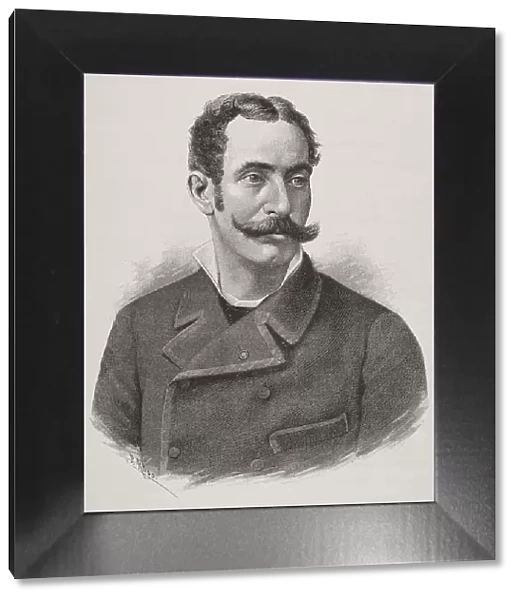 Roberto Ivens (1850-1898). Portrait