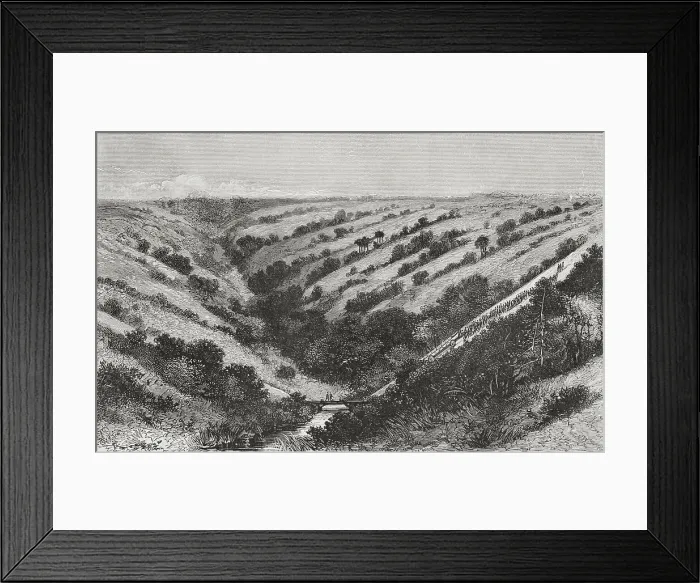 Framed Print : The Congo. Climbing a slope in the Mpagassa Gorge Framed Print : The Congo. Climbing a slope in the Mpagassa Gorge