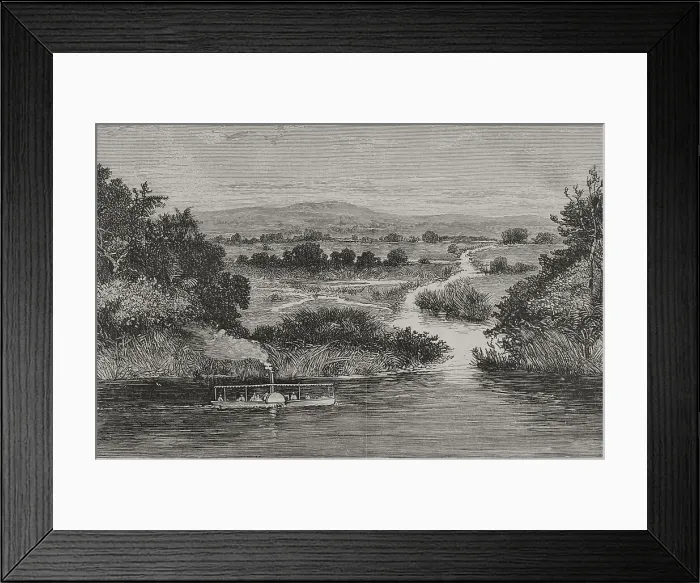 Framed Print : Africa. The Congo. Access to Lake Leopold II Framed Print : Africa. The Congo. Access to Lake Leopold II