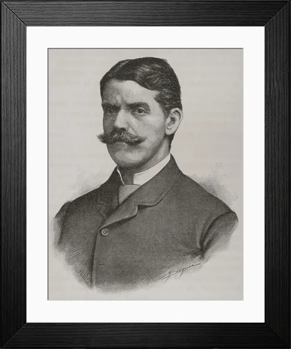 Framed Print : Georg August Schweinfurth. German botanist and explorer Framed Print : Georg August Schweinfurth. German botanist and explorer