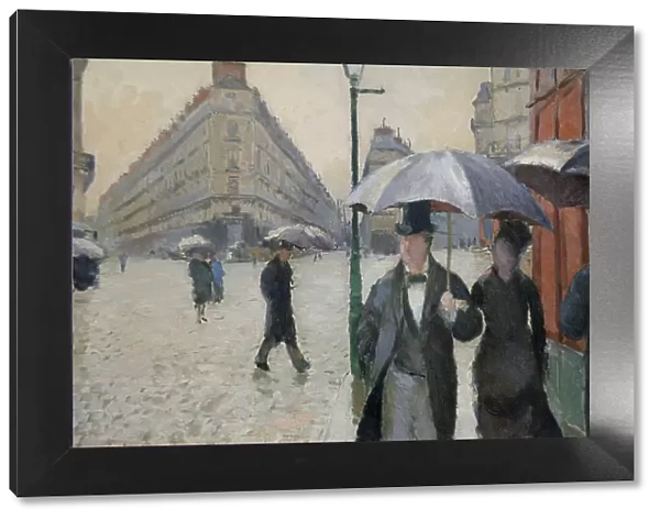 Gustave Caillebotte - Paris Street; Rainy Day, 1877