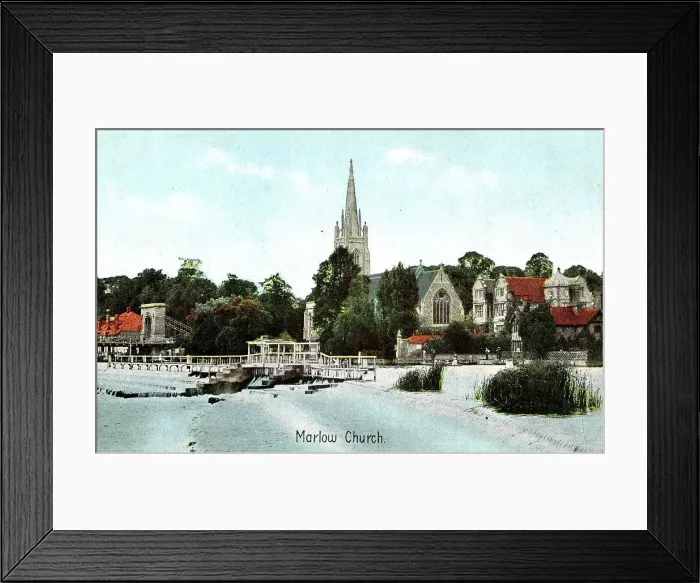 Framed Print : All Saints Church, Marlow, Buckinghamshire Framed Print : All Saints Church, Marlow, Buckinghamshire