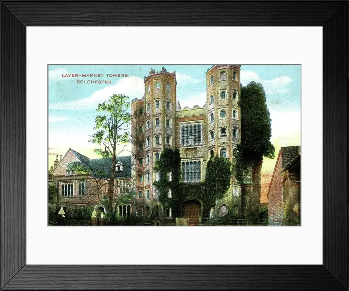 Framed Print : Layer-Marney Towers, Colchester, Essex Framed Print : Layer-Marney Towers, Colchester, Essex
