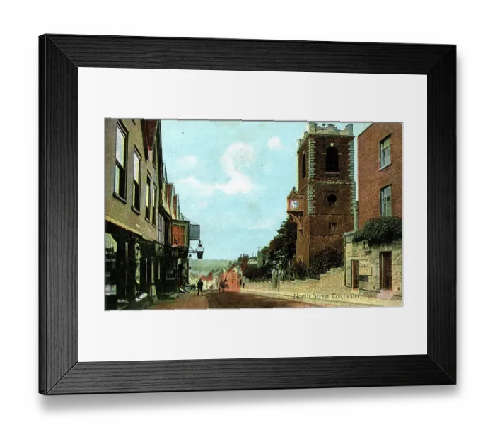 Framed Print : North Street, Colchester, Essex Framed Print : North Street, Colchester, Essex