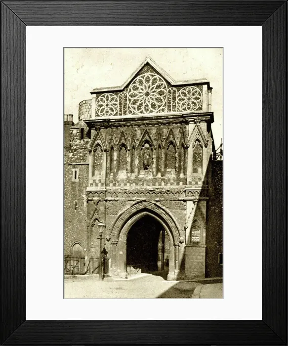 Framed Print : St Ethelbert's Gate, Norwich, Norfolk Framed Print : St Ethelbert's Gate, Norwich, Norfolk