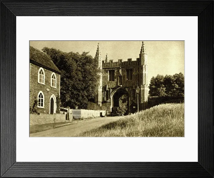 Framed Print : The Abbey Gateway, Colchester, Essex Framed Print : The Abbey Gateway, Colchester, Essex