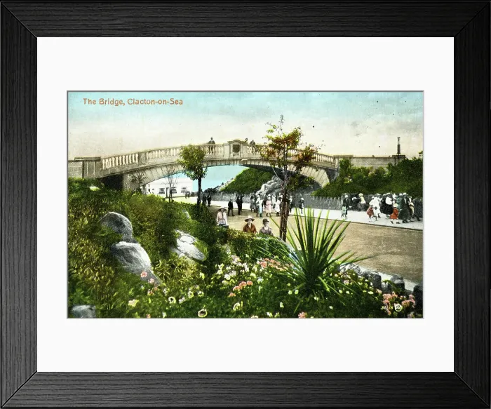 Framed Print : The Bridge, Clacton-on-Sea, Essex Framed Print : The Bridge, Clacton-on-Sea, Essex