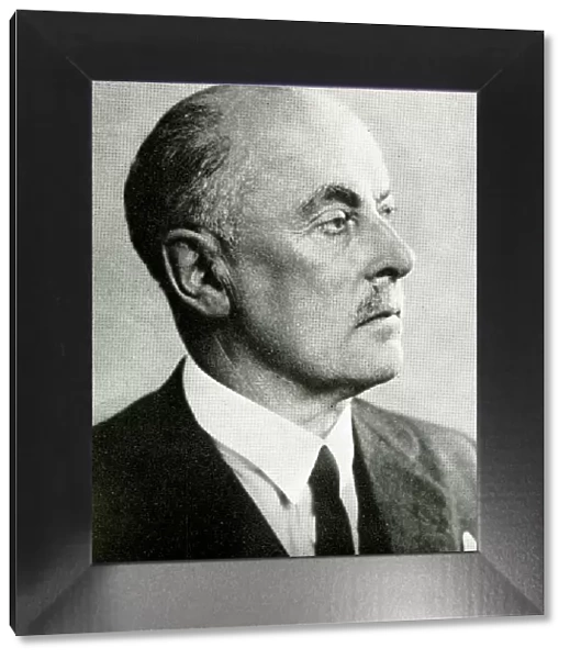 Hubert Pierlot, Belgian Prime Minister in exile, WW2