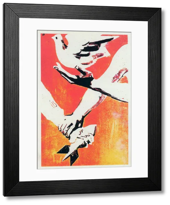 Framed Print : Vietnamese Patriotic Poster Framed Print : Vietnamese Patriotic Poster