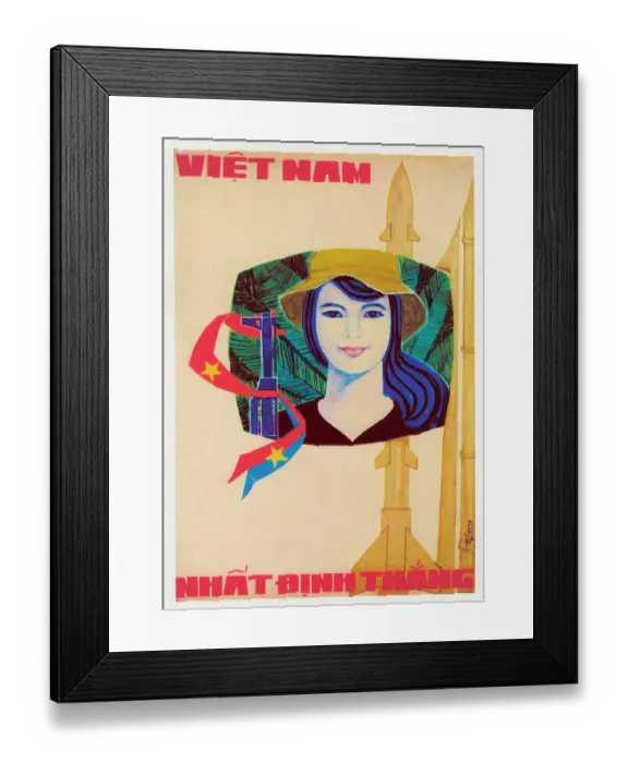 Framed Print : Vietnamese Patriotic Poster - Honest Freedom Fighter Framed Print : Vietnamese Patriotic Poster - Honest Freedom Fighter