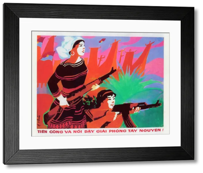 Framed Print : Vietnam - Successful Insurgency - Central Highlands Framed Print : Vietnam - Successful Insurgency - Central Highlands