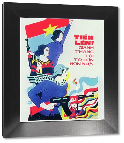 Vietnamese Patriotic Poster - Join up for Victory