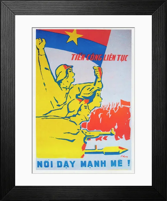 Framed Print : Poster - Keep Attacking! - Shout this loudly! Framed Print : Poster - Keep Attacking! - Shout this loudly!